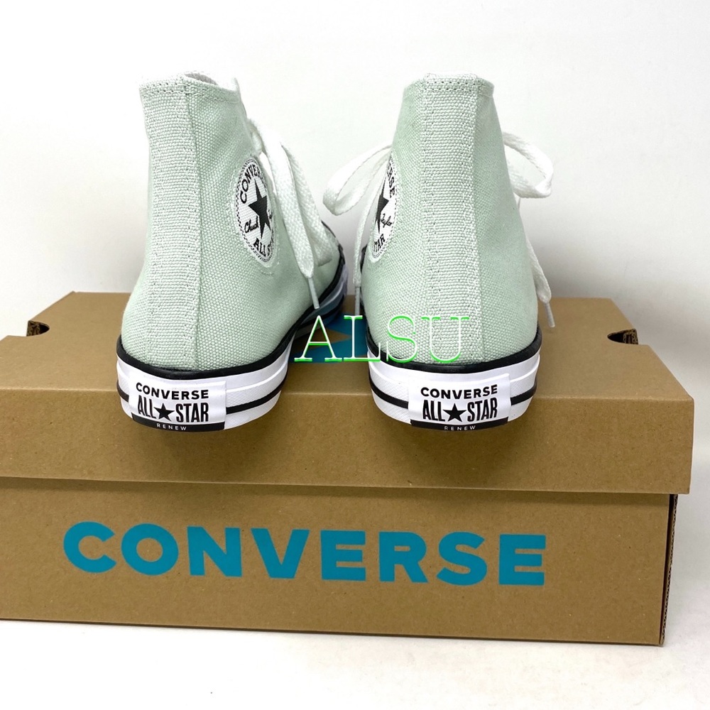 Converse Ctas Green Oxigen Women’s Sneakers - Picture 5 of 7
